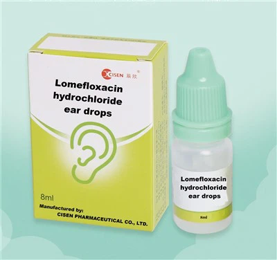 Lomefloksatsin gidroxlorid quloq tomchilari